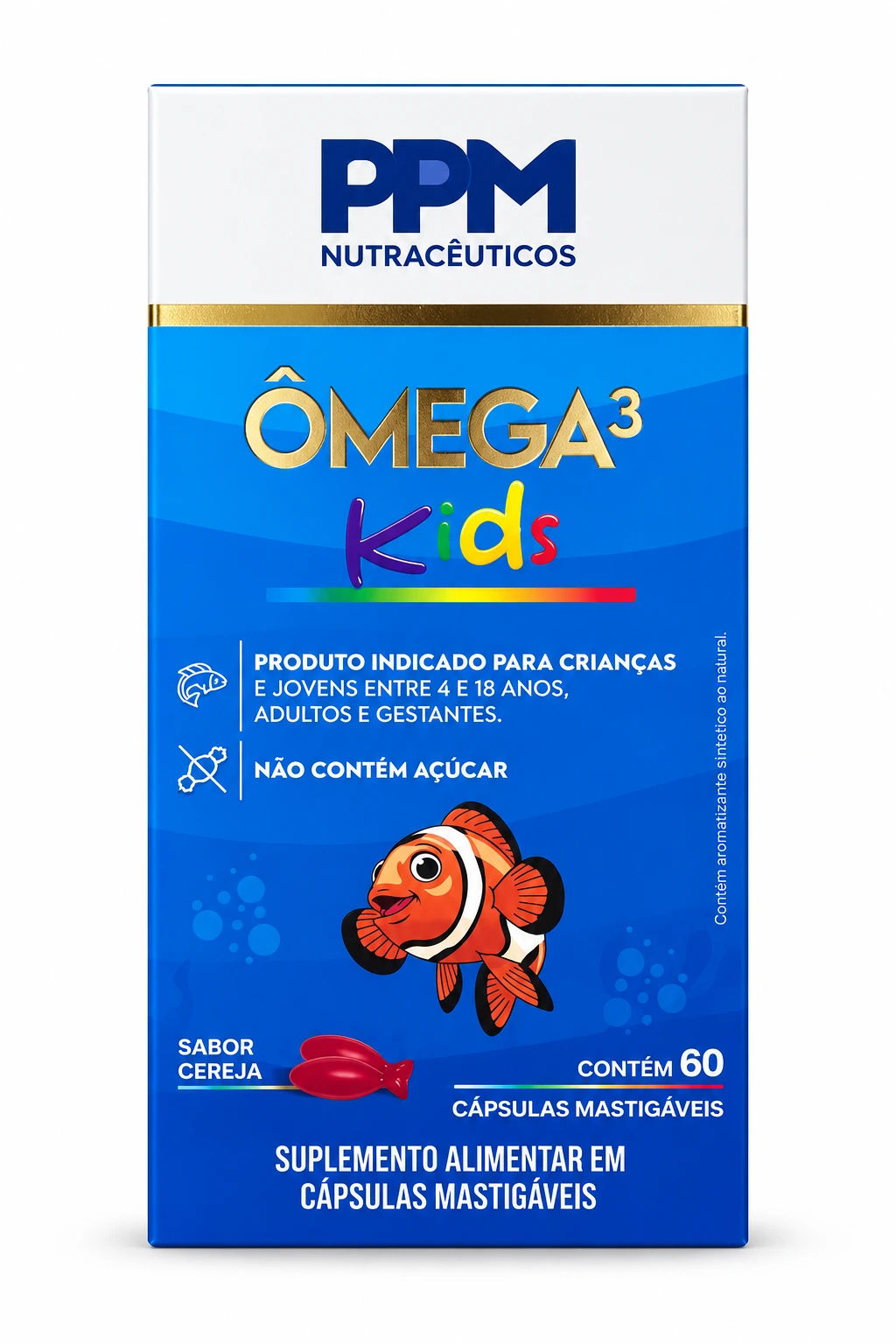OMEGA 3 KIDS 800MG 60CAPS