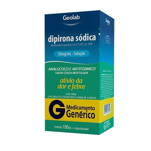 DIPIRONA SODICA 50 MG 100ML