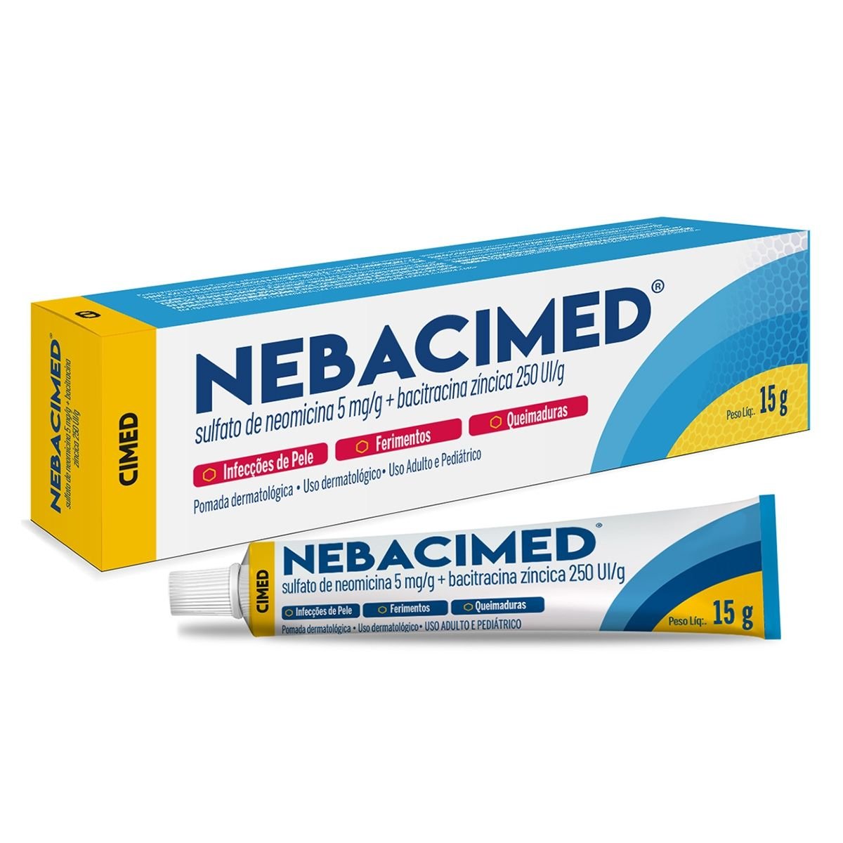NEBACIMED POM DERM 15G