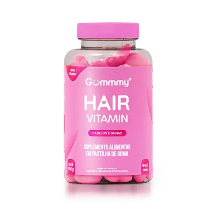 GUMMY HAIR VITAMIN TUTTI FRUTI 60UN