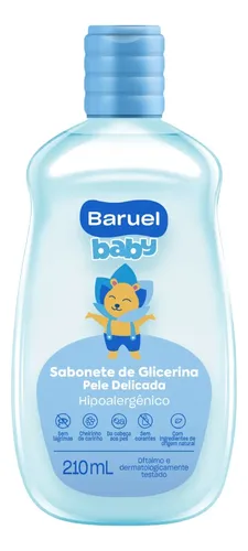 SAB LIQ BARUEL BABY PELE DELICADA 210ML