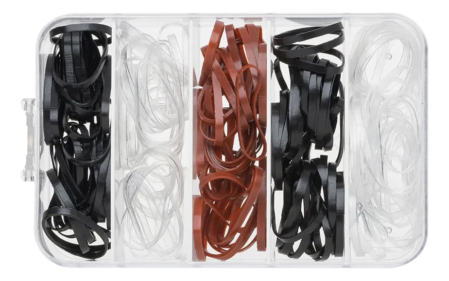 ELASTICO RICCA INVISIVEIS COM CASE 200UN