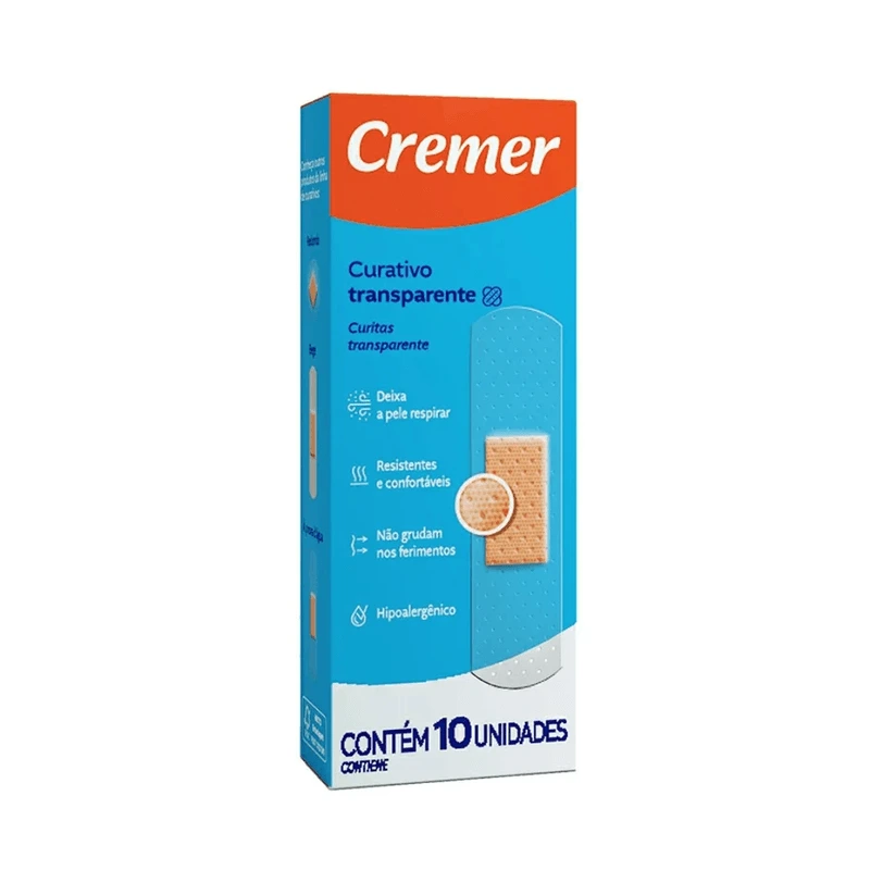CURATIVO CREMER TRANSP 10UN