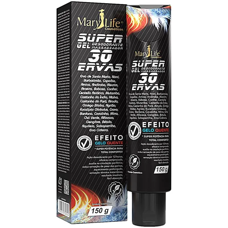SUPER GEL 30 ERVAS 150G