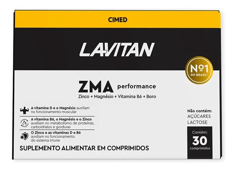 LAVITAN ZMA TESTO C/ 30 CAPS