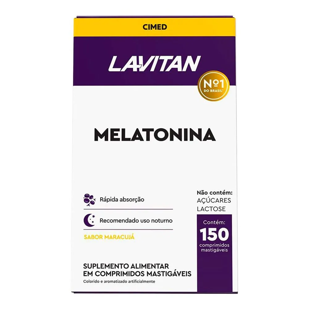 LAVITAN MELATONINA 0,21MG 150 CPS