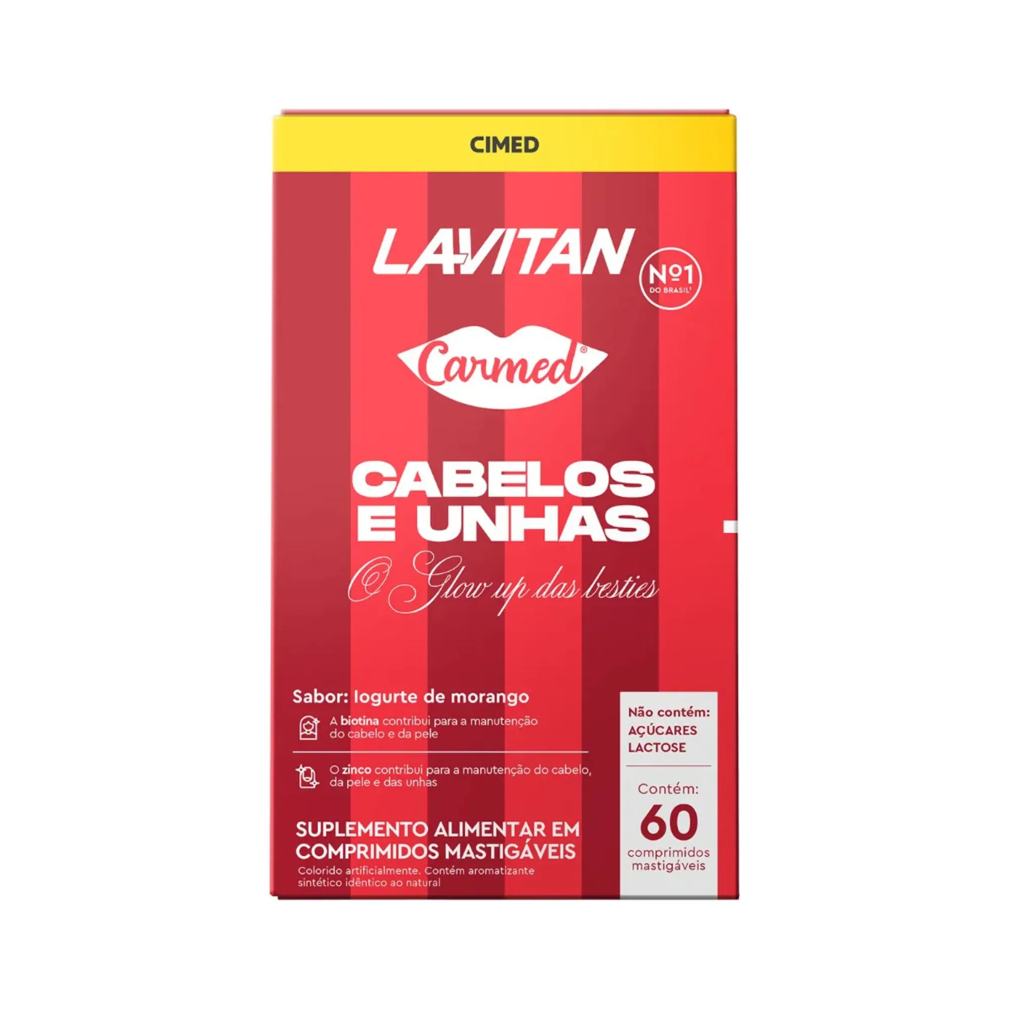 LAVITAN CARMED CABELOS E UNHAS 60 COMP MAST