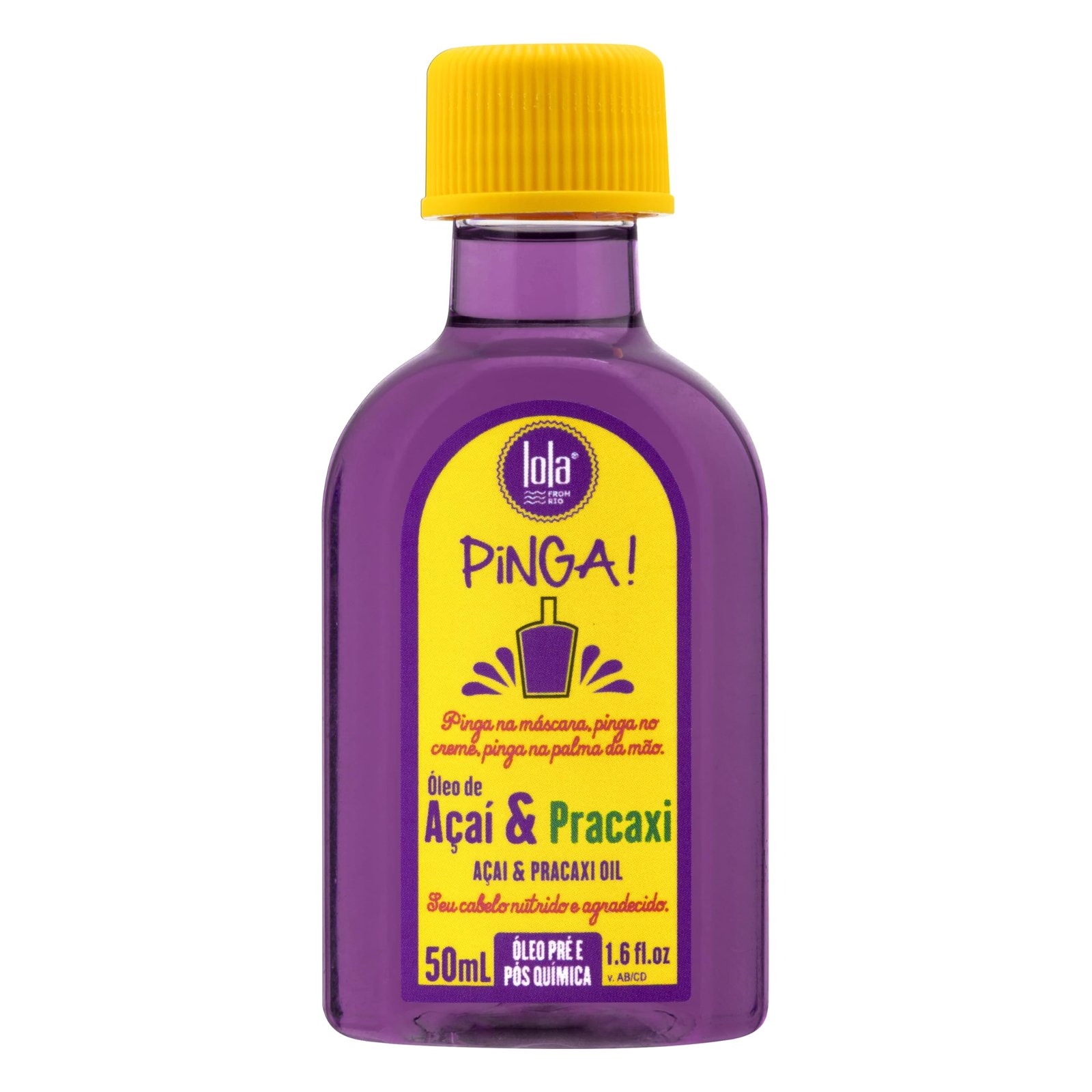 OLEO CAPILAR LOLA PINGA ACAI PRACAXI 50ML