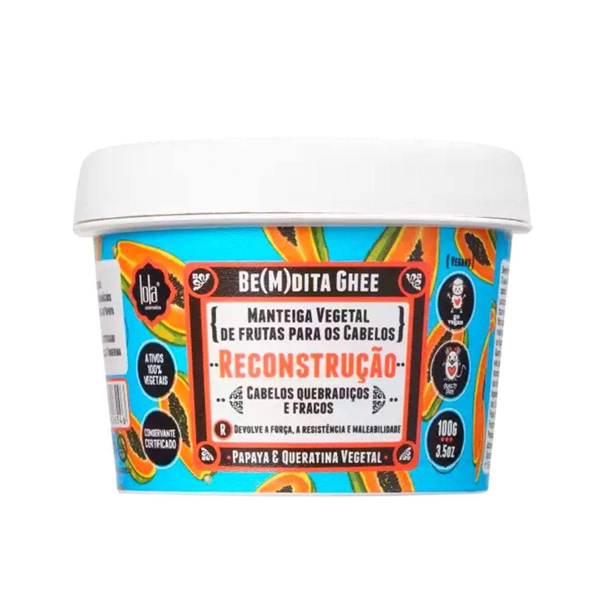CREME LOLA BEMDITA GHEE RECONSTRUCAO 100G
