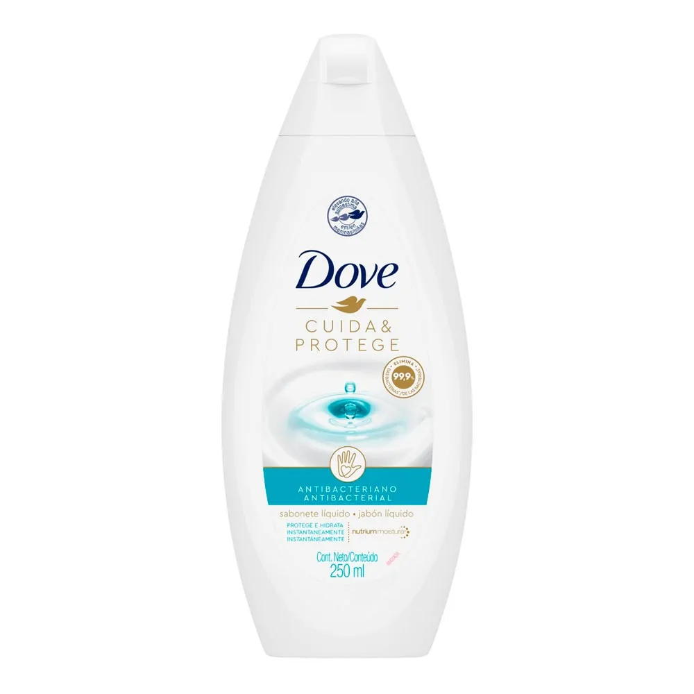 SAB LIQ DOVE ANTIBACTERIANO 250ML