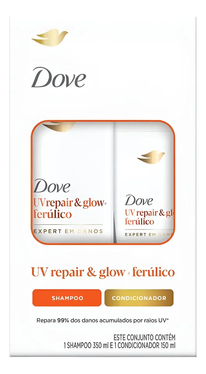 SH DOVE 350ML + CO 150ML UV REPAIR