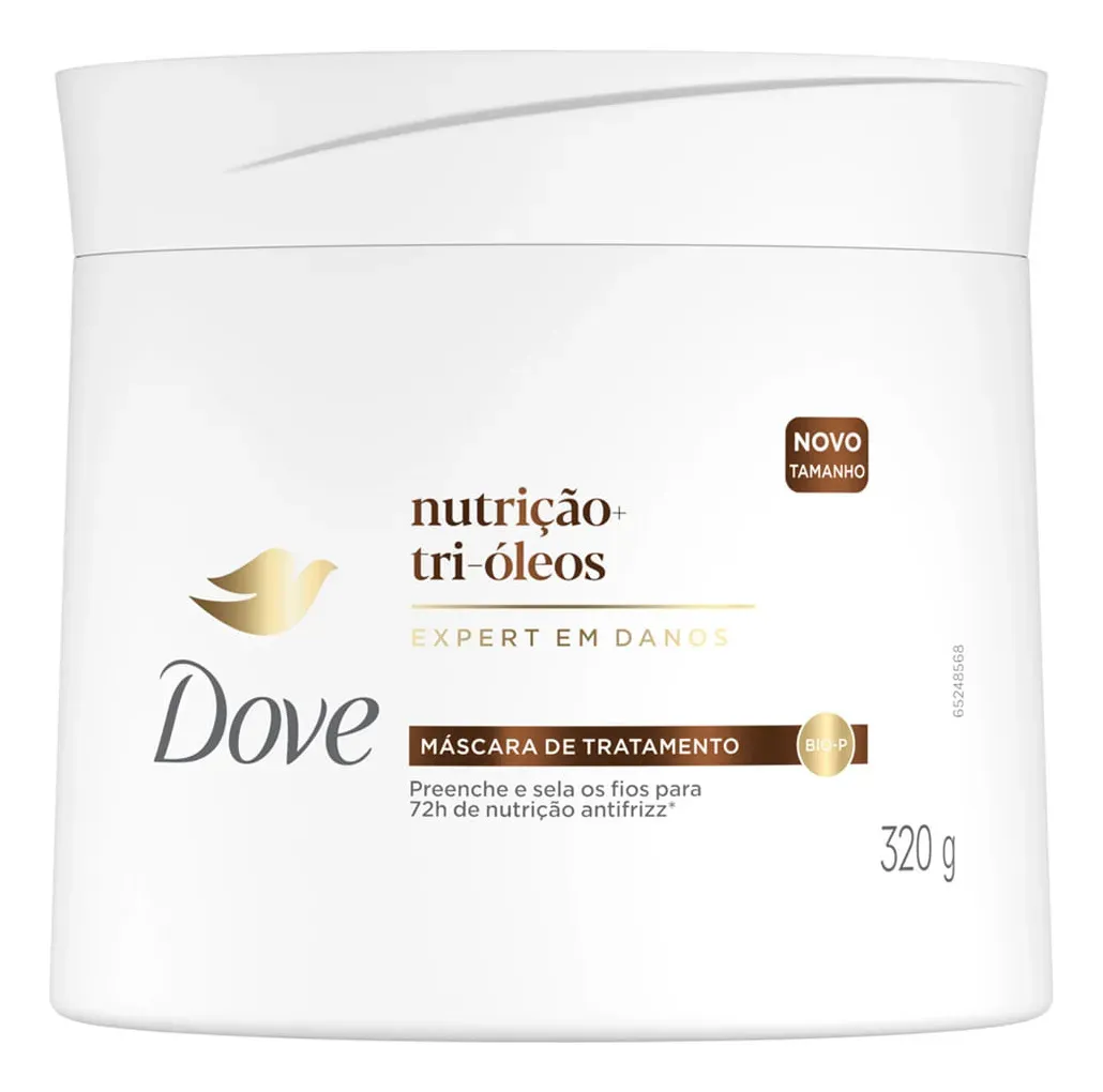 MASC DOVE NUTRICAO + TRI OLEOS 320GR