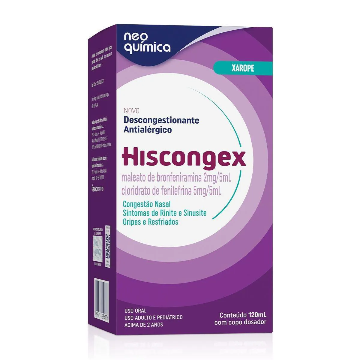 HISCONGEX XAROPE 120ML