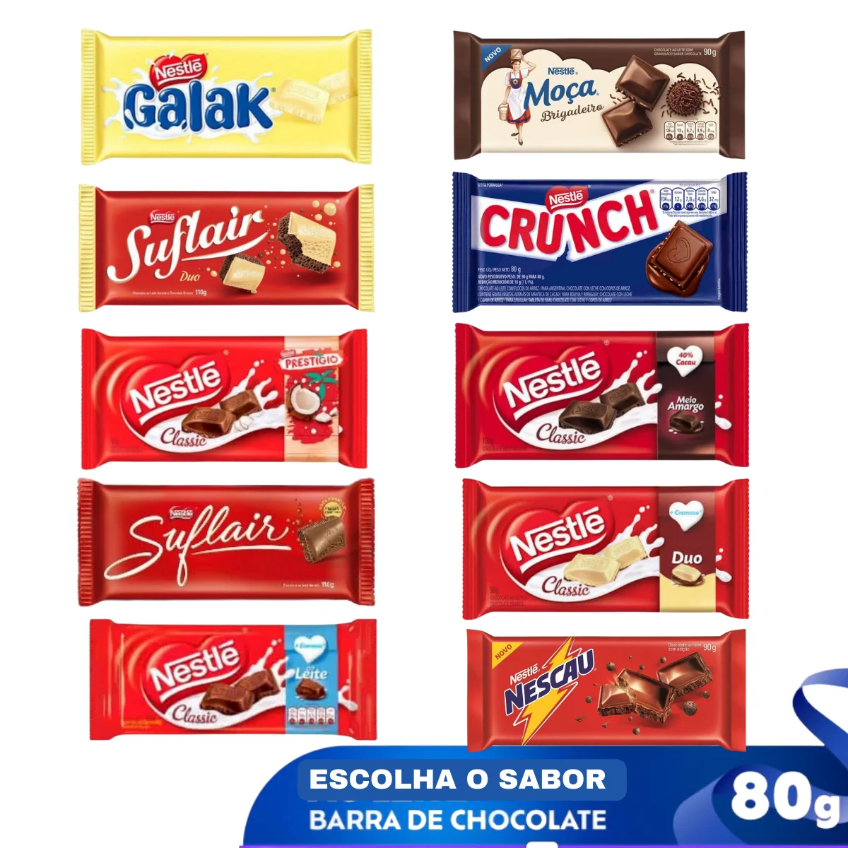 CHOCOLATE NESTLE 80G