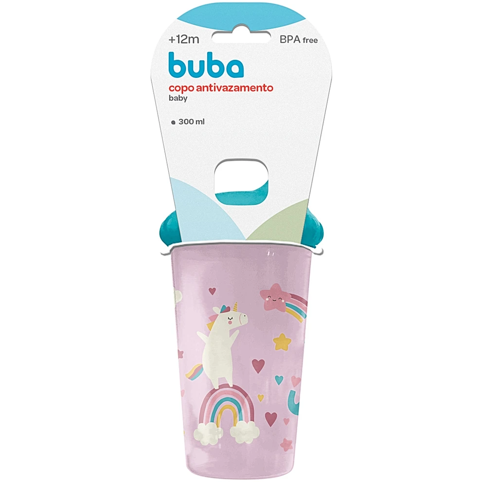 COPO BUBA ANTIVAZAMENTO ARCO IRIS