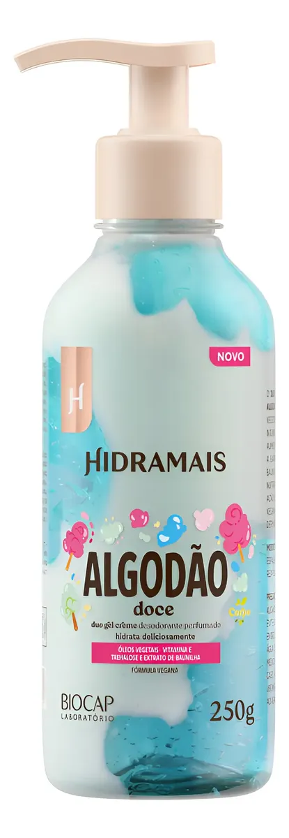 CREME GEL HIDRAMAIS ALGODAO DOCE 250G