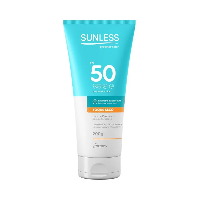 PROT SOLAR SUNLESS FPS50 200G