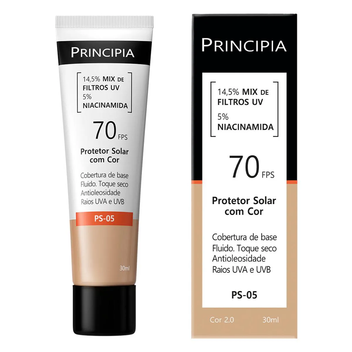 PRINCIPIA SOLAR FACIAL FPS70 PS05 COR 2.0 30ML