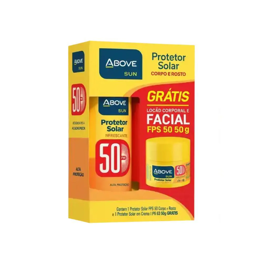 PROT SOLAR ABOVE FPS50 150ML + PROT CR FPS50 50G