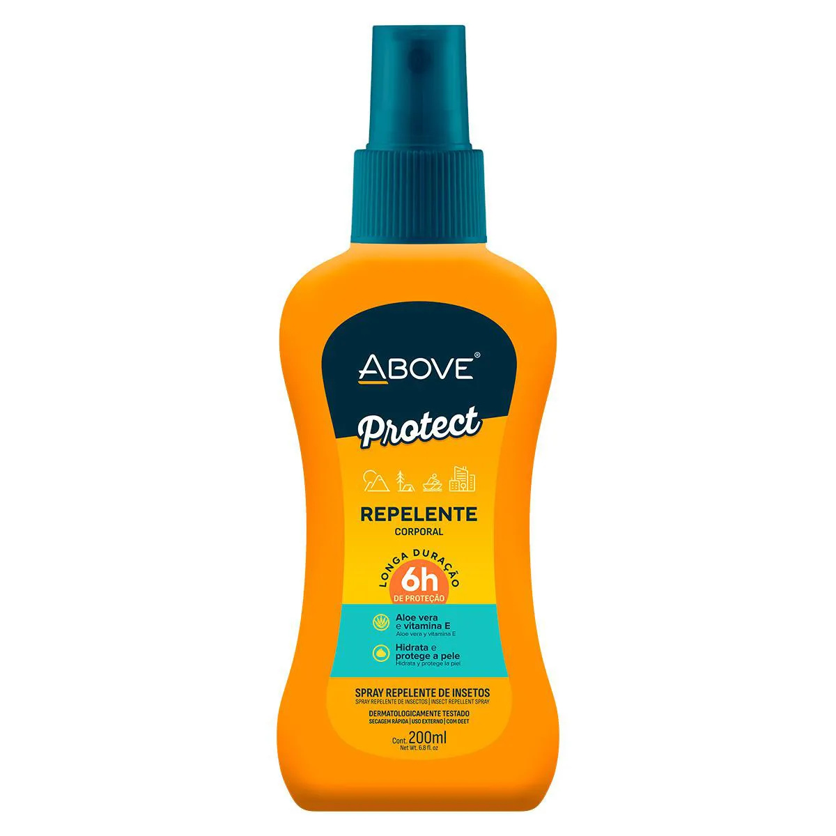 REPELENTE ABOVE INSETOS ADULTO SPRAY 200ML