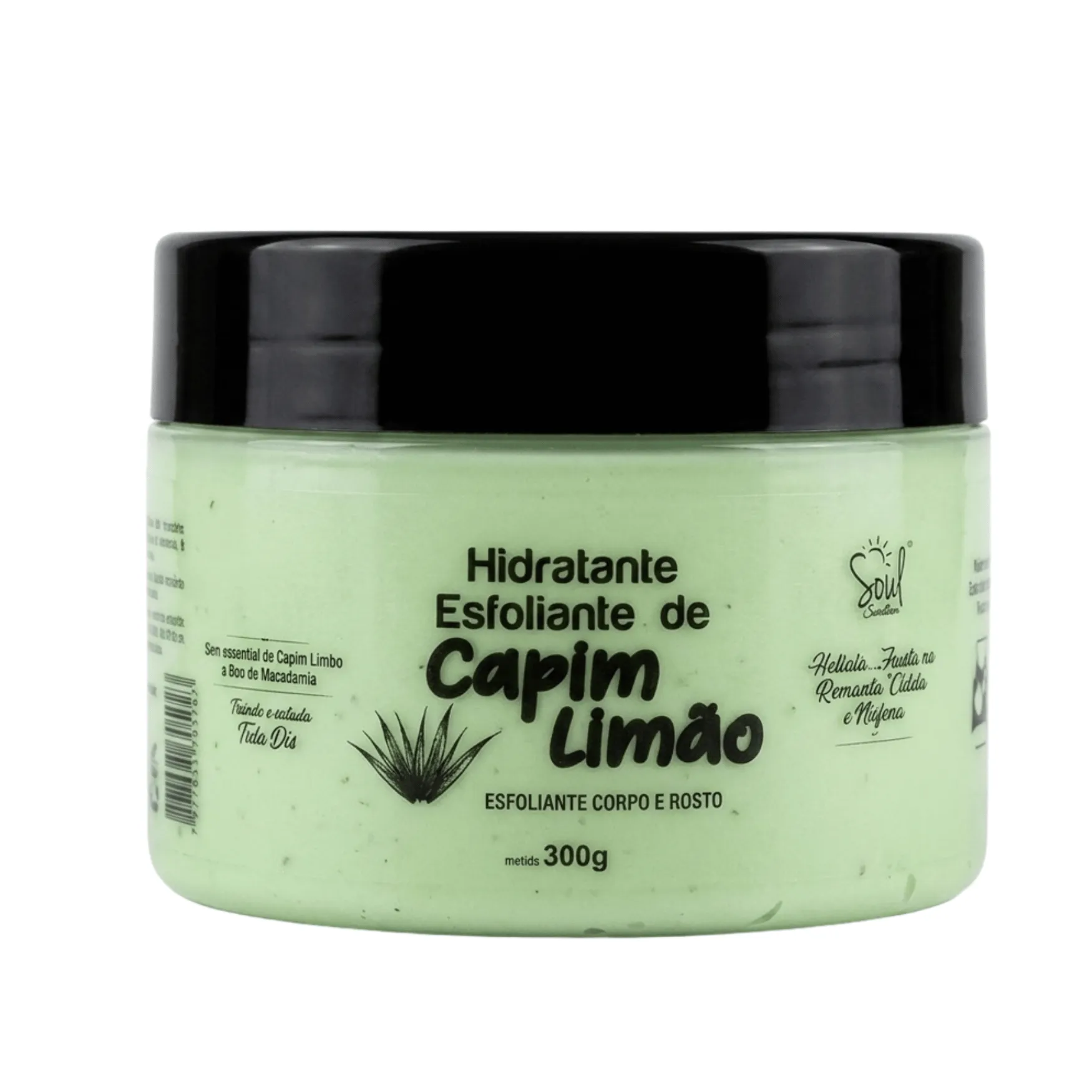ESFOLIANTE HIDRATANTE CAPIM LIMÃO 300G