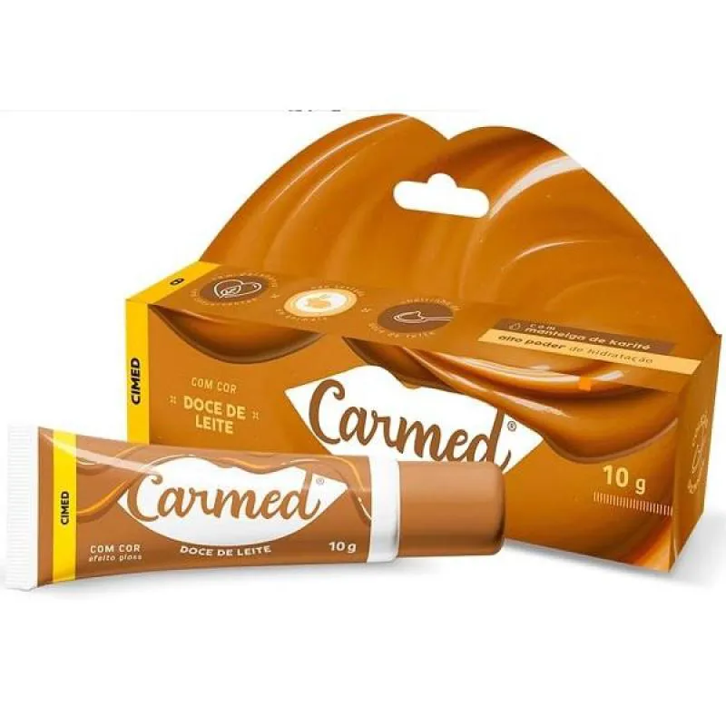 CARMED HIDRAT LAB 10G DOCE DE LEITE