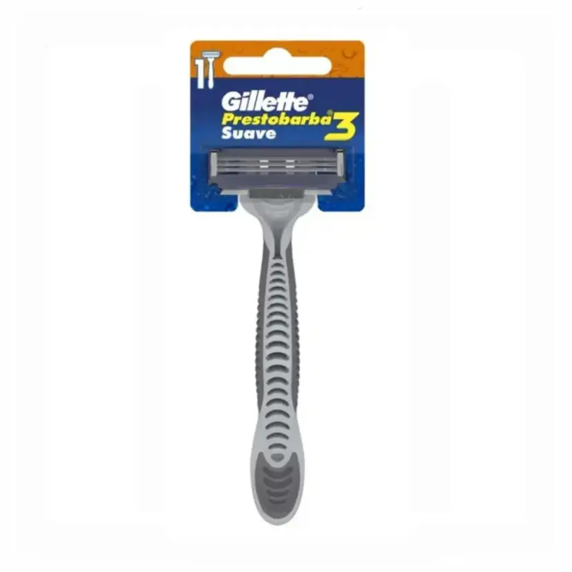 AP GILLETE PRESTOBARBA 3 SUAVE 1UN