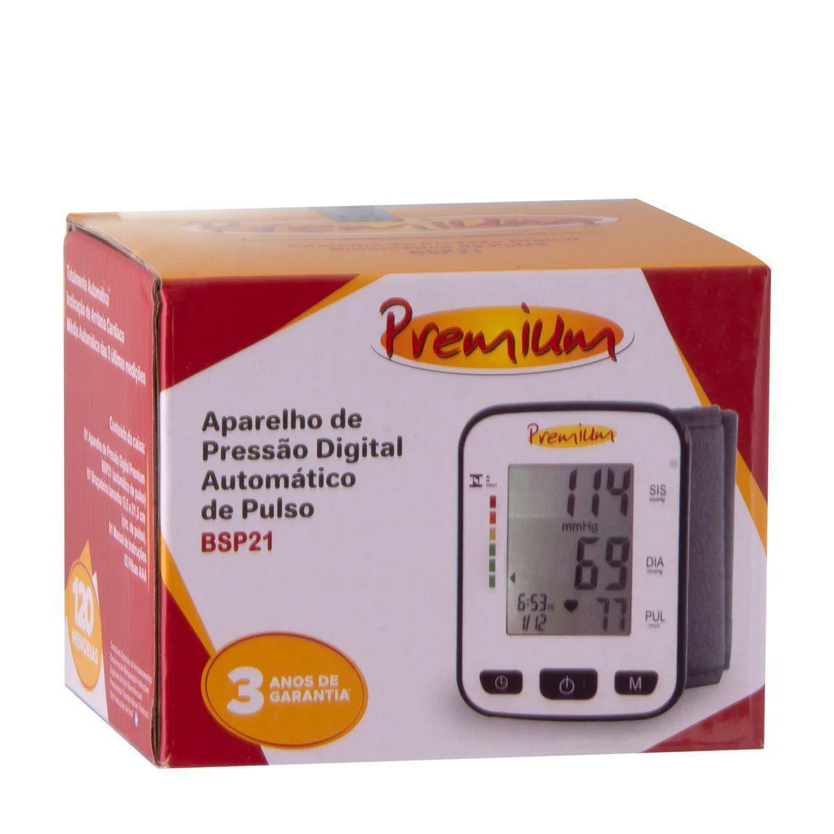 APARELHO PRESSAO PREMIUM PULSO BSP21