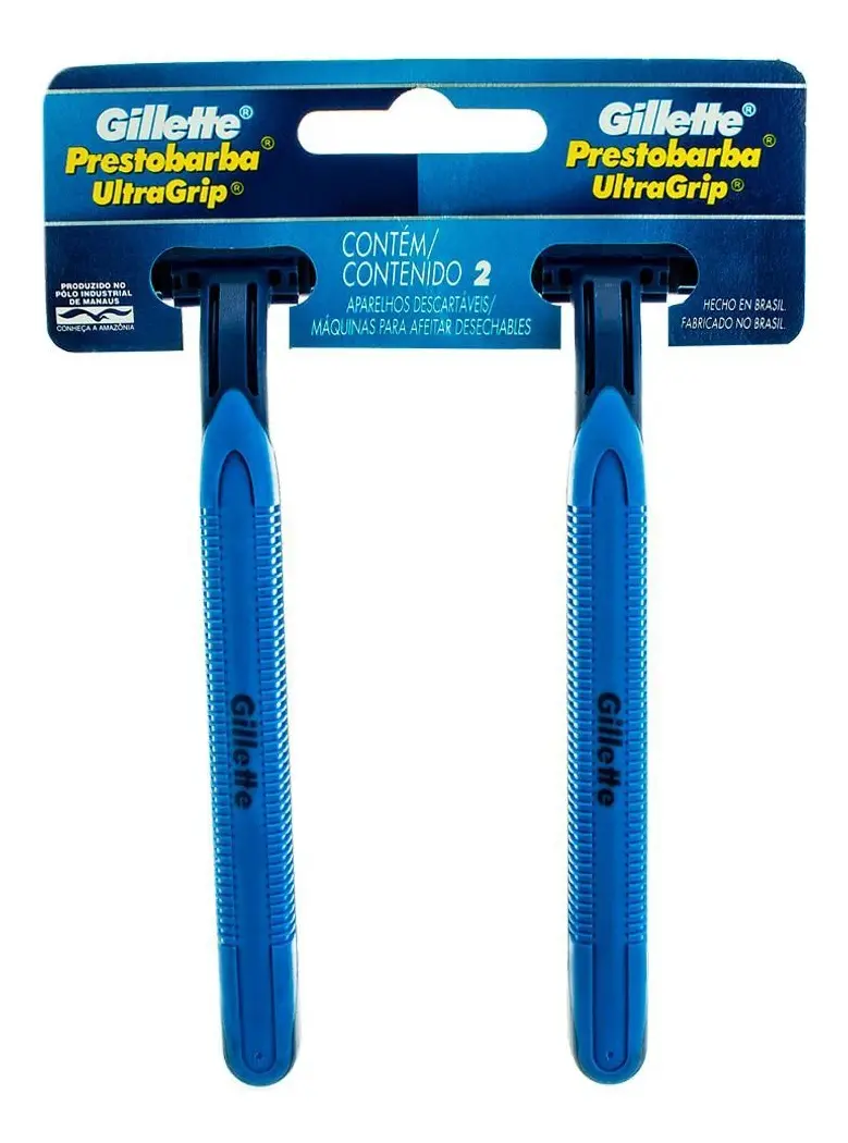 APARELHO GILLETTE ULTRAGRIP AZUL 2U