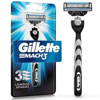 APARELHO GILLETTE MACH3 1UN