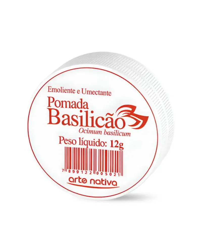 BASILICAO POMADA POTE 12G