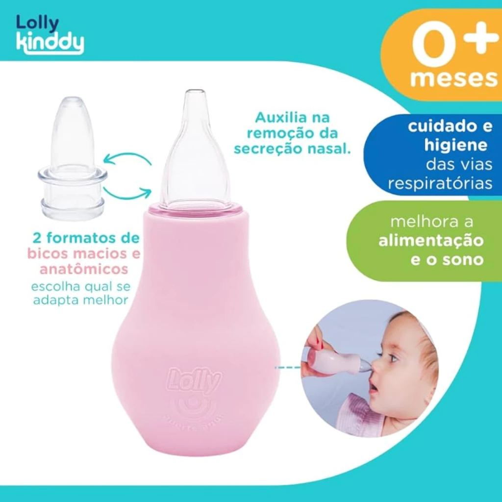 ASPIRADOR NASAL ROSA - foto 2