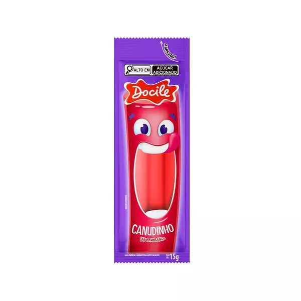 CANUDINHO DOCILE MORANGO 15G