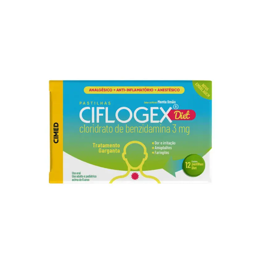 CIFLOGEX 3 MG C/ 12 PST DIET