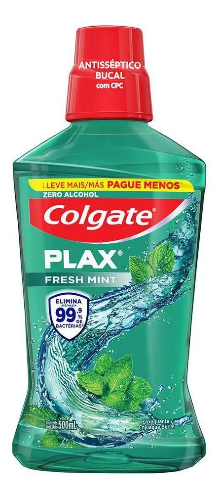 ENXAGUANTE COLGATE PLAX MINT 500ML