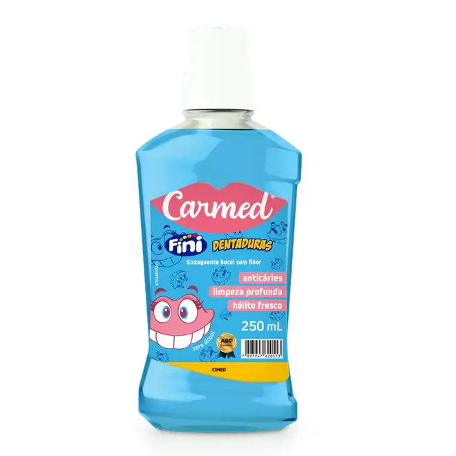 ENXAGUANTE BUCAL FINI DENTADURA FR 250ML
