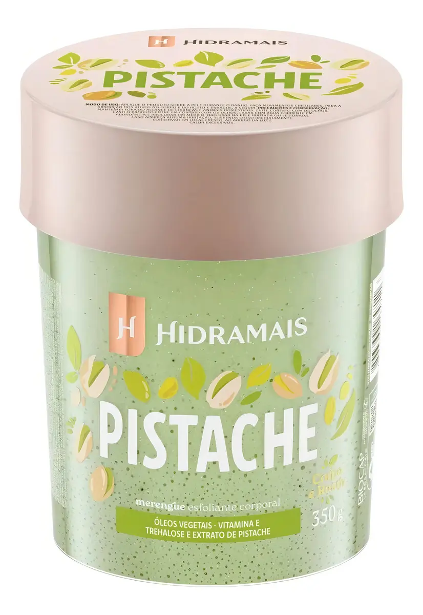 ESFOLIANTE CORP. HIDRAMAIS MERENGUE PISTACHE 350G