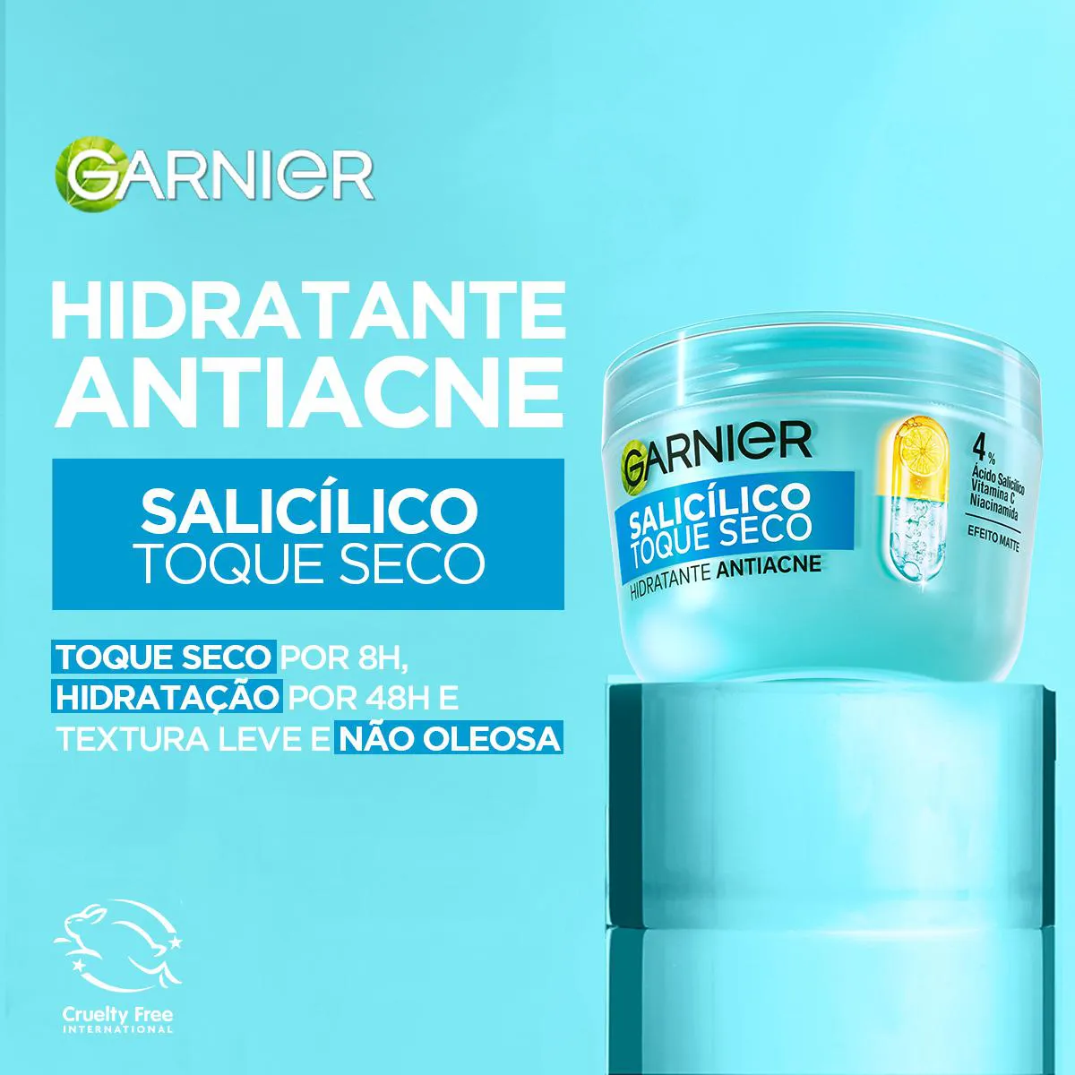 HIDRAT FACIAL GARNIER ANTIACNE 85G - foto 3