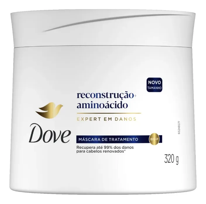 CREME DOVE TRATAMENTO RECONSTRUCAO + AMINOACIDOS 320G