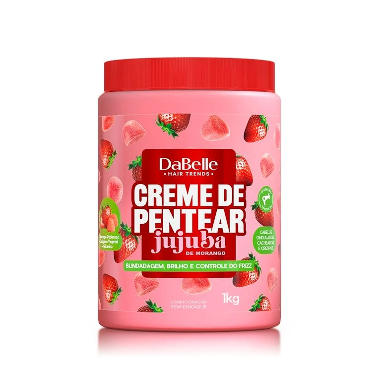 CREME P/ PENTEAR DABELLE JUJUBA MORANGO 1KG