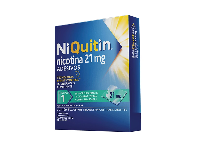 NIQUITIN 21MG 7ADESIVOS ETAPA 1
