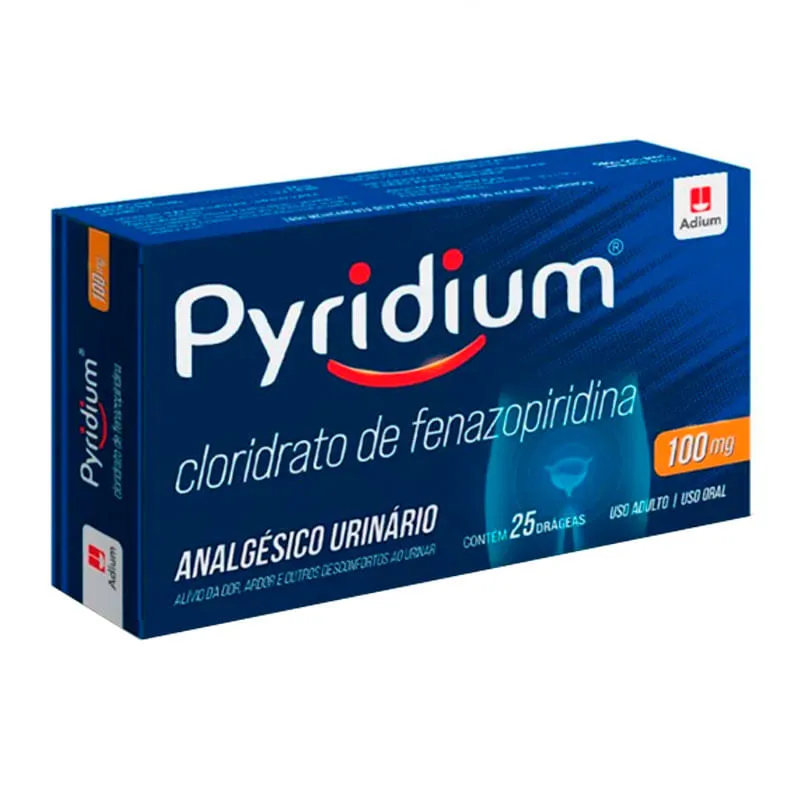 PYRIDIUM 100 MG C/ 25 DRG