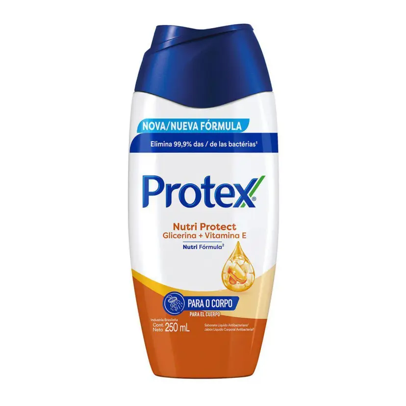 SABONETE PROTEX LIQ NUTRI PROTECT 250ML