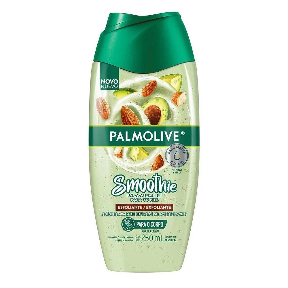 SABONETE LIQ PALMOLIVE SMOOTHIE ABACATE E LEITE 250ML