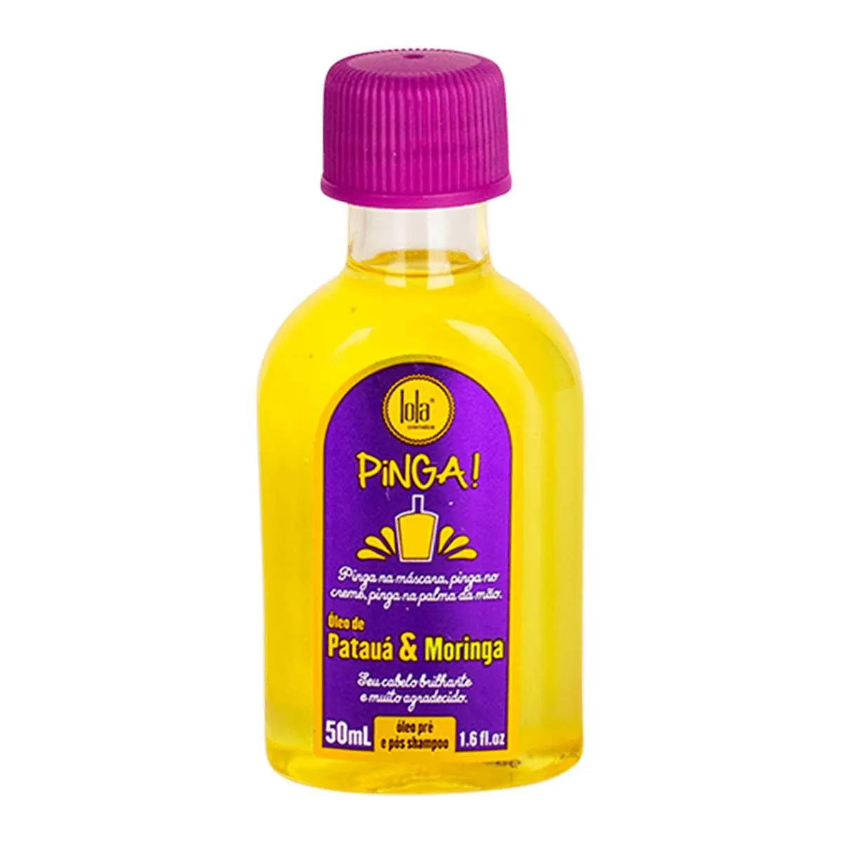 OLEO CAPILAR LOLA PINGA PATAUA MORINGA 50ML