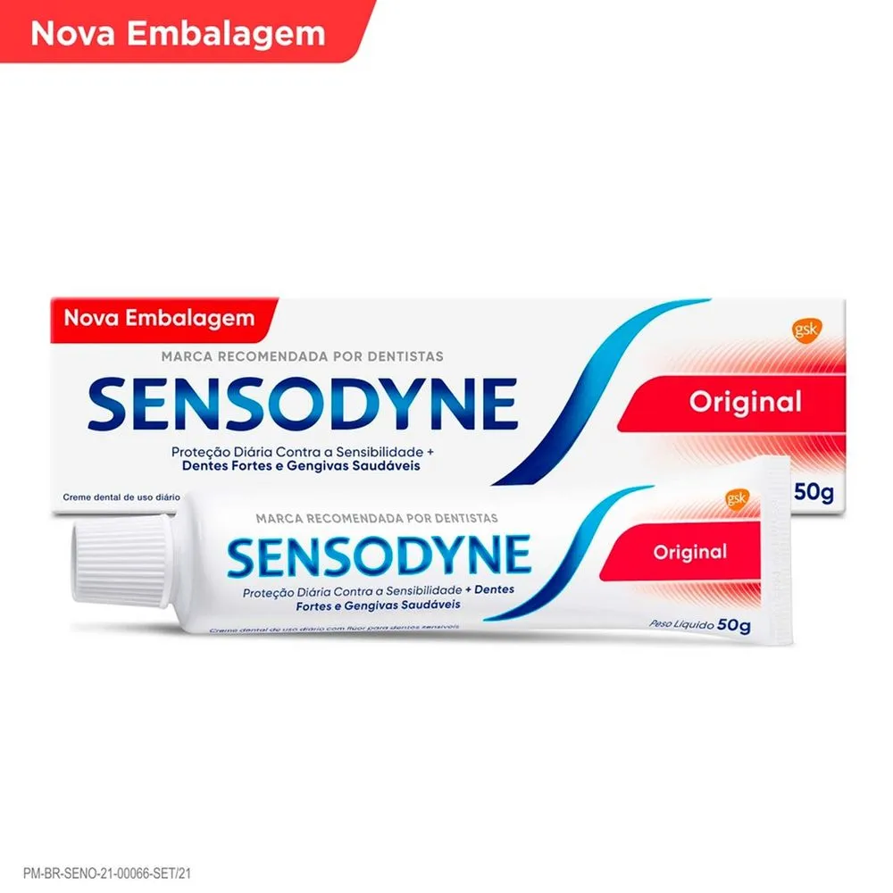 CREME DENTAL SENSODYNE ORIGINAL 50G