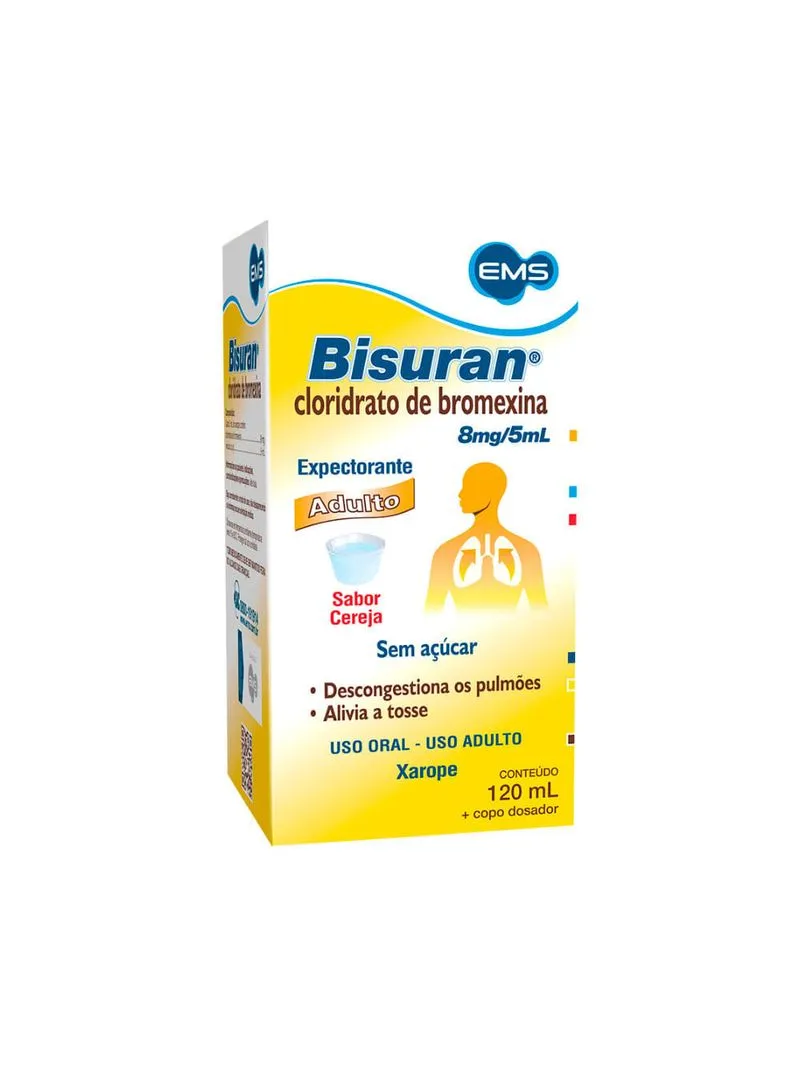 BISURAN 8 MG/5ML XPE 120ML