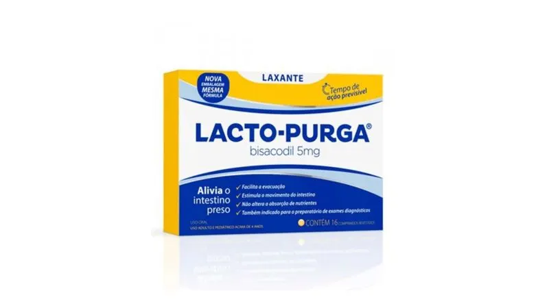LACTO PURGA 5MG 16CP REV