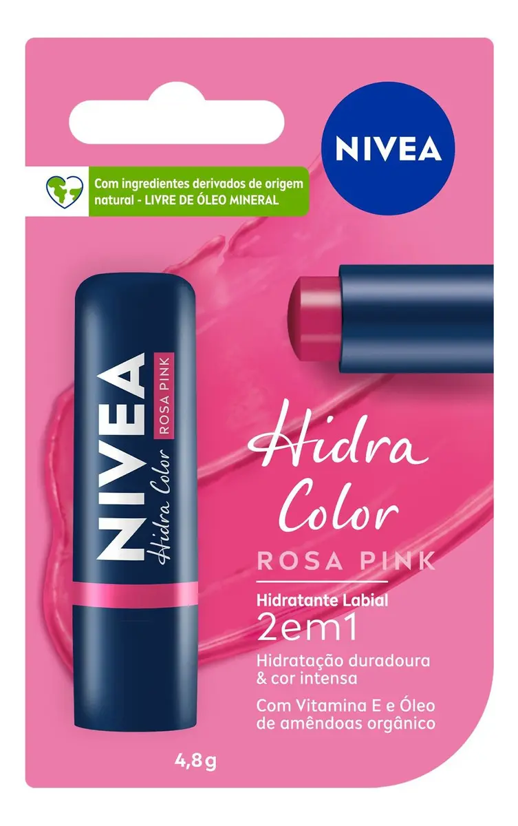 HIDRAT LABIAL NIVEA ROSA PINK