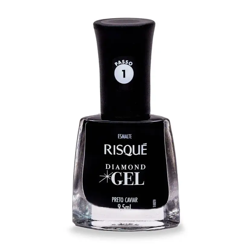 ESM RISQUE DIAMOND GEL PRETO CAVIAR